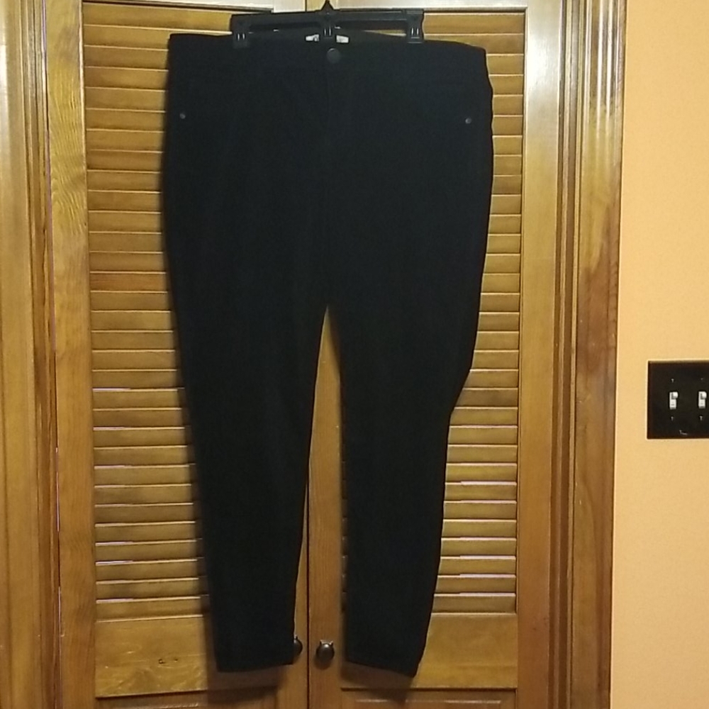 Democracy black corduroy jeans